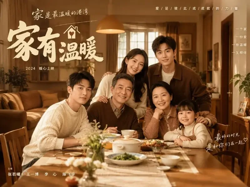 黄果AI短剧家庭伦理剧场封面